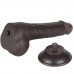 Sliding dildo black 7.5